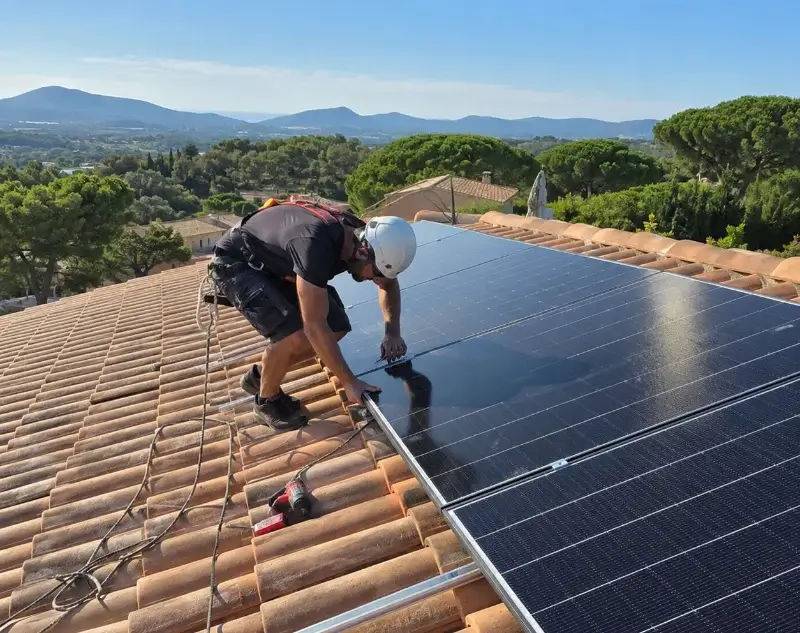 Installateur panneaux solaires Desingy — pose photovoltaïque sur toiture
